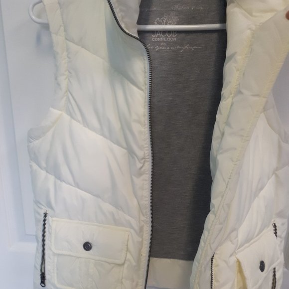 Jacob Connexion off-white insulated vest - Picture 3 of 5